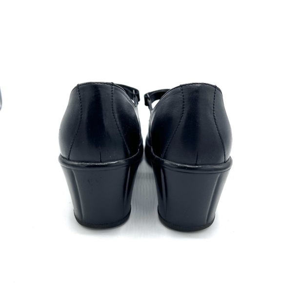 Dansko Mary Jane Black Leather Sandal Size 39 (US 8.5-9) - Picture 7 of 12